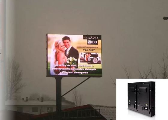 Độ sáng tự động SMD3535 P10 Bảng điều khiển Led ngoài trời Màn hình quảng cáo bên ngoài